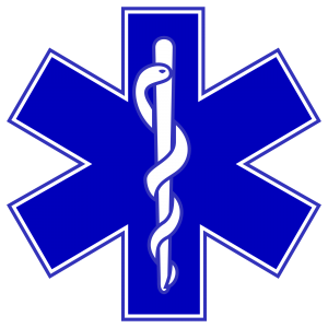 Picture of the EMT Star of Life symbol
