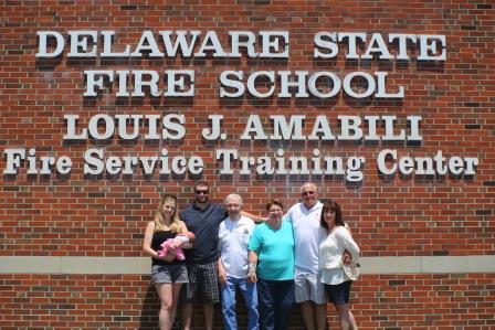Photo of Amabili and his family